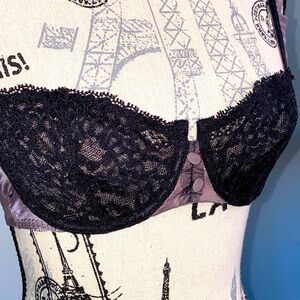 Aubade Underwire Elegant Black Lace Women's Bra